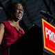 Chirlane McCray, wife of newly elected New York City mayor Bill de Blasio, at his election night party on Nov. 5, 2013
Andrew Burton/Getty Images